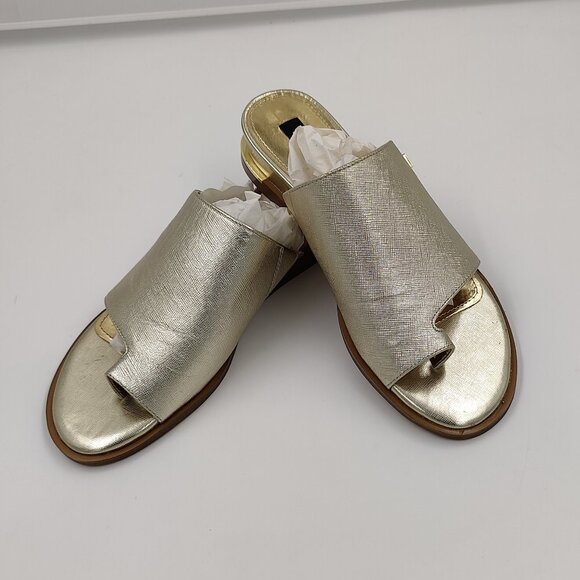 DKNY Daz Sandals Women's Size 8.5, Gold - Picture 6 of 8
